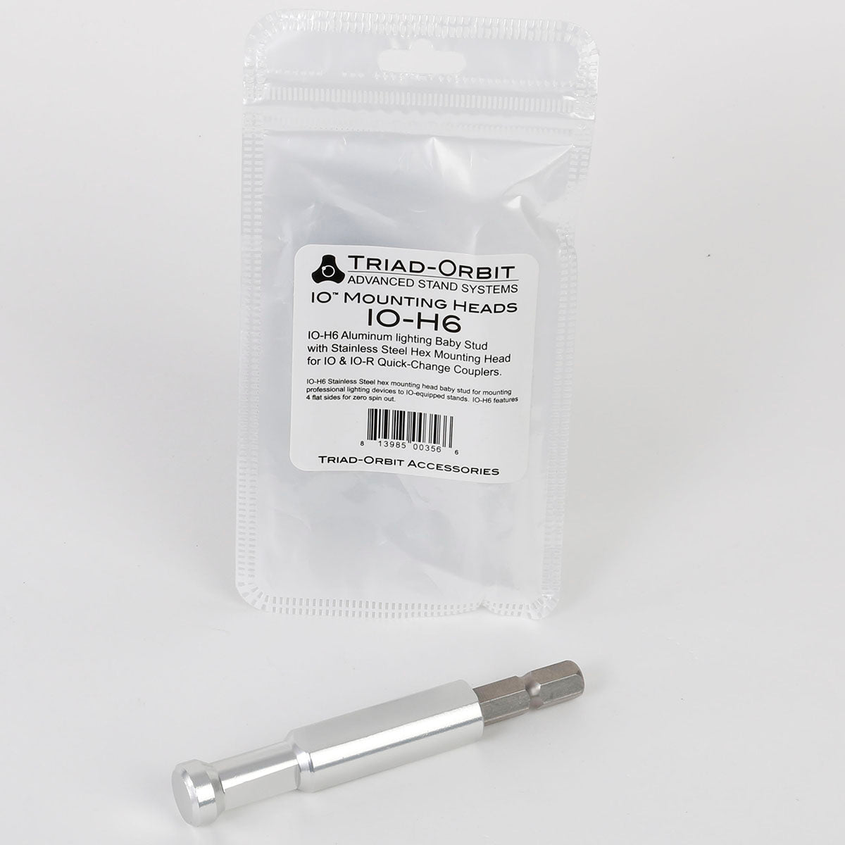 Triad-Orbit IO-H6 Lighting Quick-Change Coupler Head, Steel