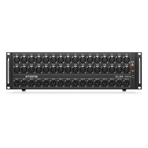 MIDAS DL32 32 Input, 16 Output Stage Box with 32 Midas Microphone Preamplifiers, ULTRANET and ADAT Interfaces