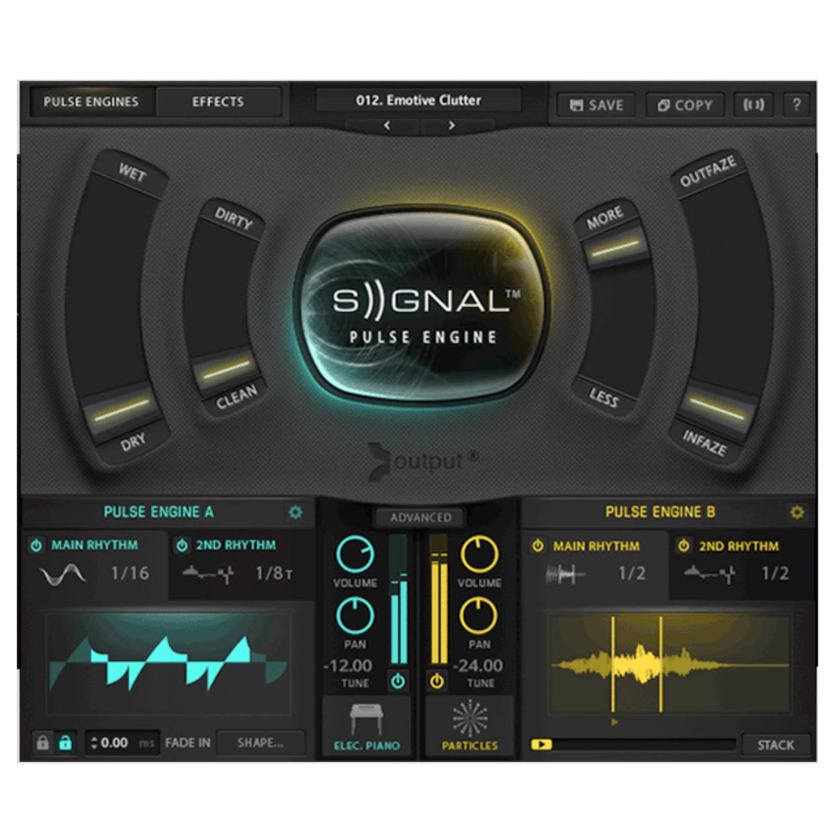Output Sounds Signal - Software Instrument SCREENSHOT