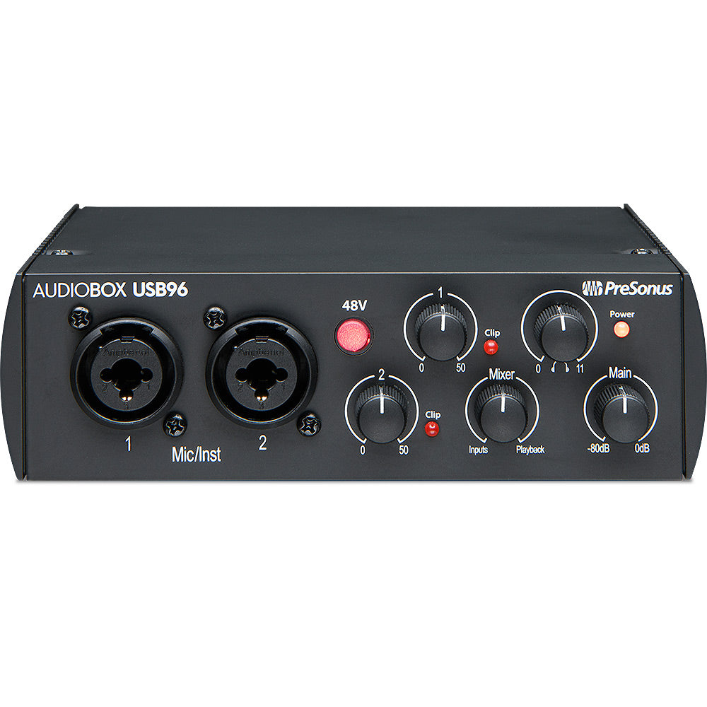 PreSonus 2x2 USB 96k Recording Interface Black 25th anniversary Edition