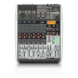 Behringer XENYX QX1204USB 12-Input 2/2-Bus Mixer with build-in FX