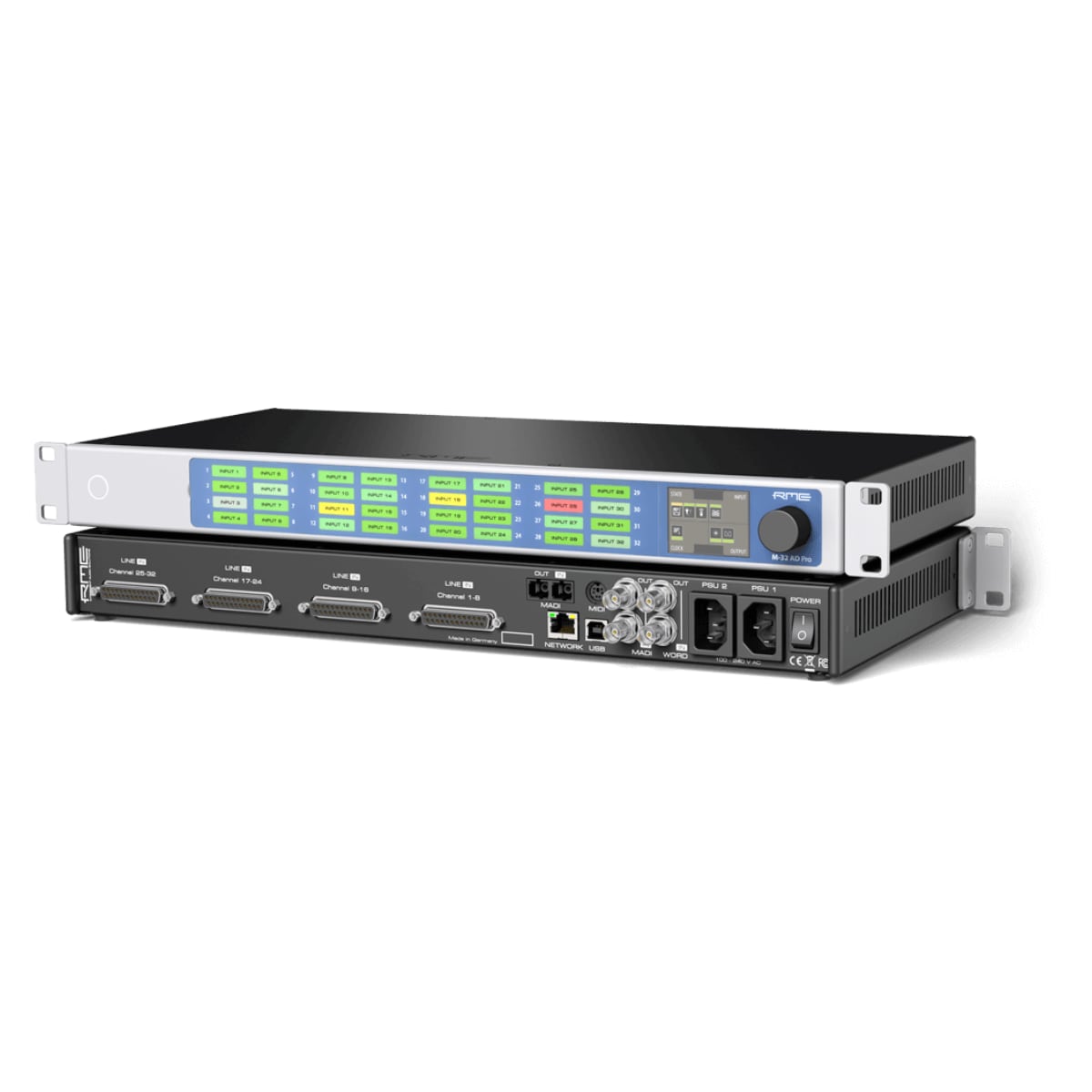 RME M32DA 32ch high-end madi/adat to analog convertor