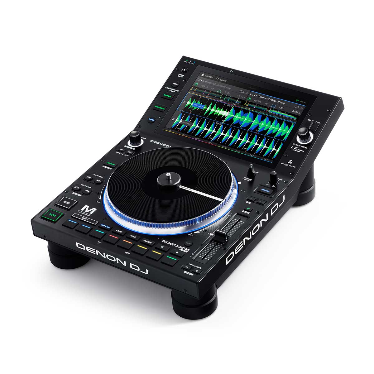 Denon Professional DJ Media Player with 8.5" Motorized Platter and 10.1" Touchscreen