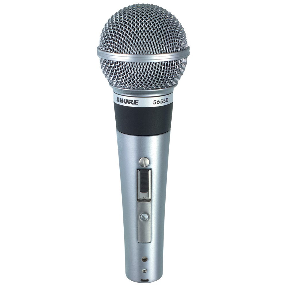 Shure 565SDLC Dual Impedance Cardoid Dynamic Microphone Sounds Easy
