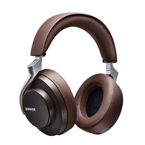 Shure AONIC 50 Wireless Noise Cancelling Headphones Dark Brown