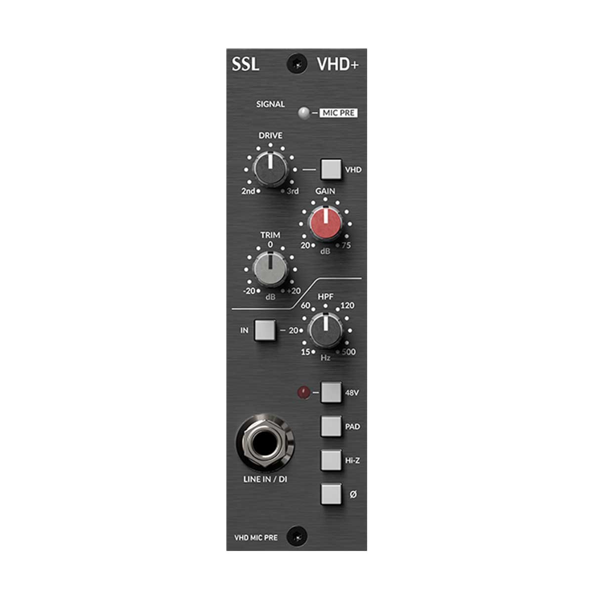 SSL VHD+ Pre module for 500 format racks