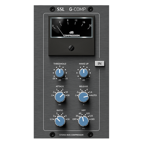 SSL 500 Series Stereo Bus Compressor Module V3
