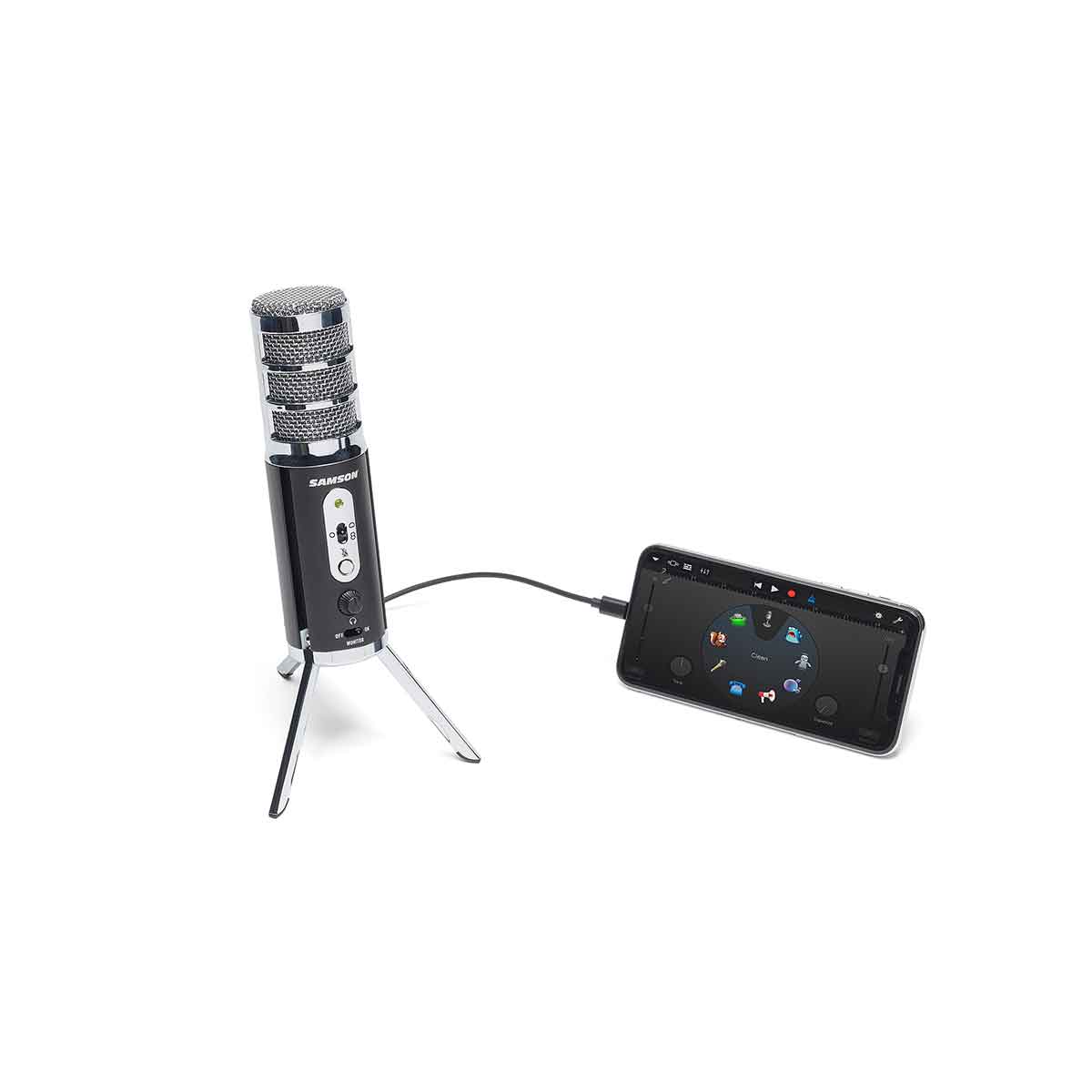 Samson Satellite Multi Pattern Dual Capsule USB IOS Mic