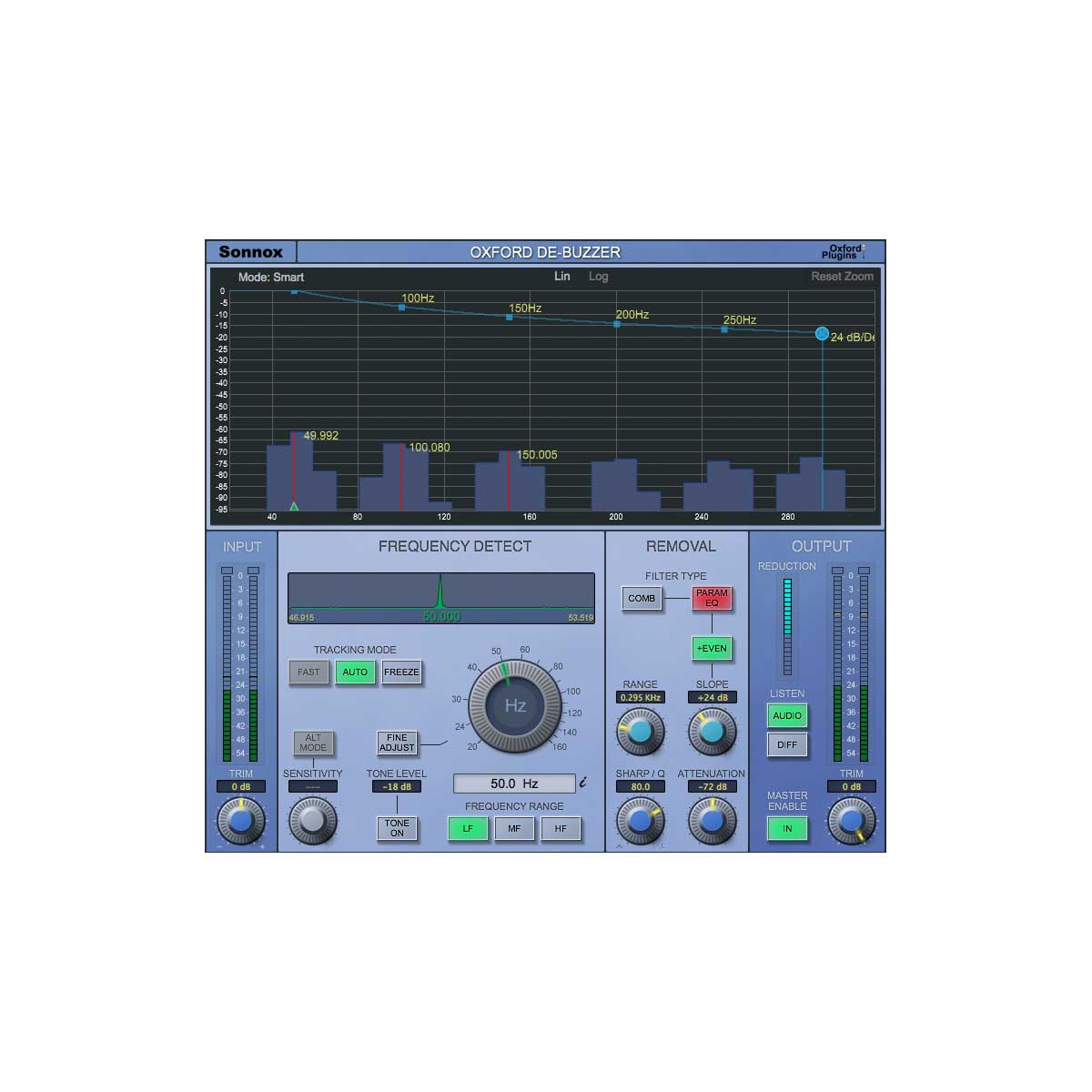 Sonnox Oxford DeBuzzer (Native) Professional buzz removal plug-in