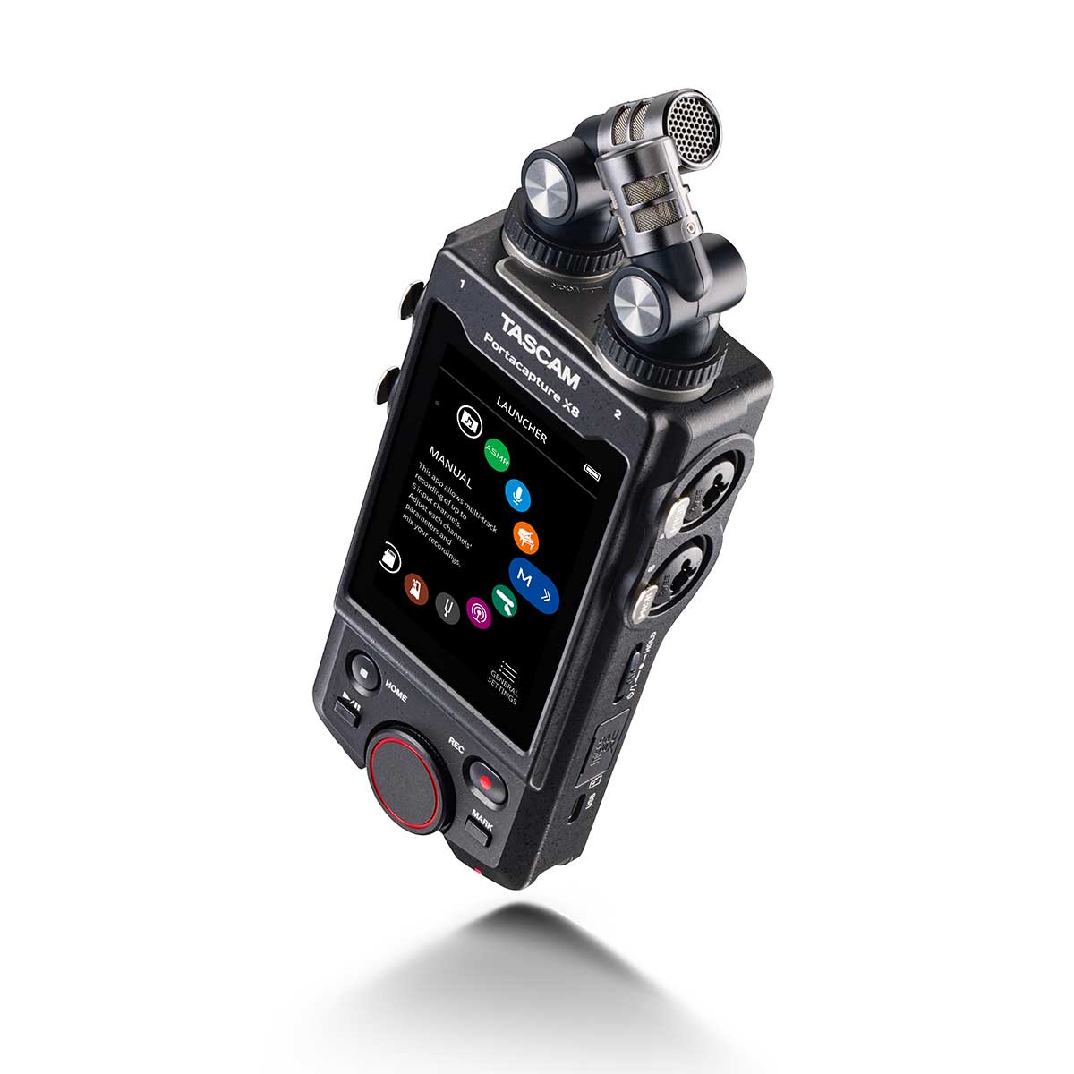 TASCAM Portacapture X8 High Resolution Adaptive Portable Multi-track Recorder