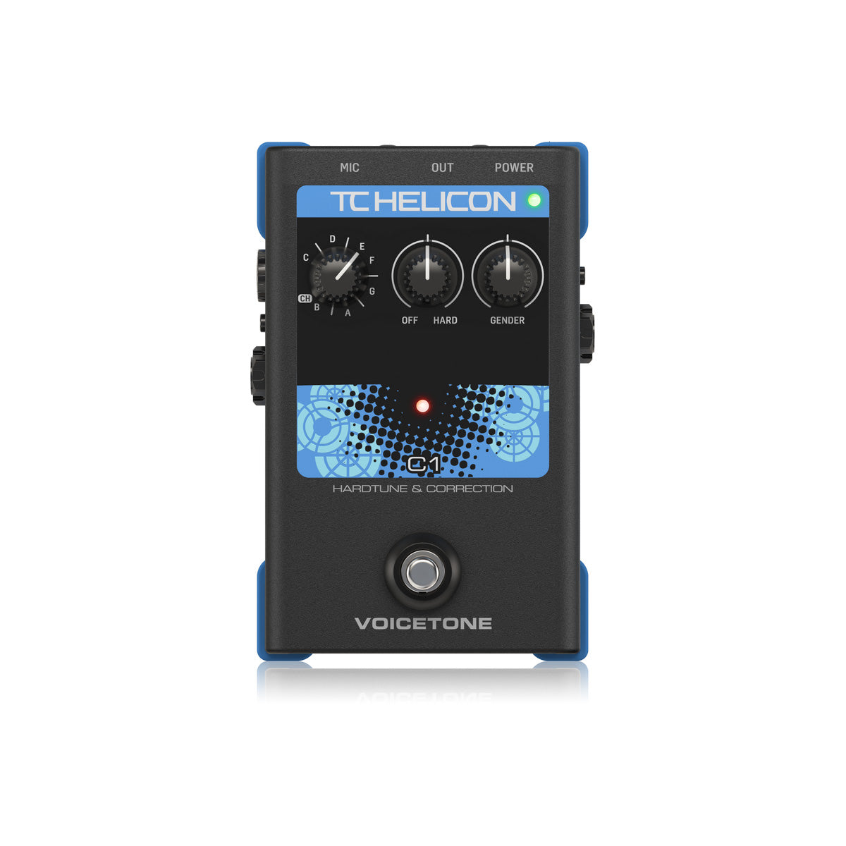 TC Helicon Voicetone C1 Pitch Correction Stomp Box