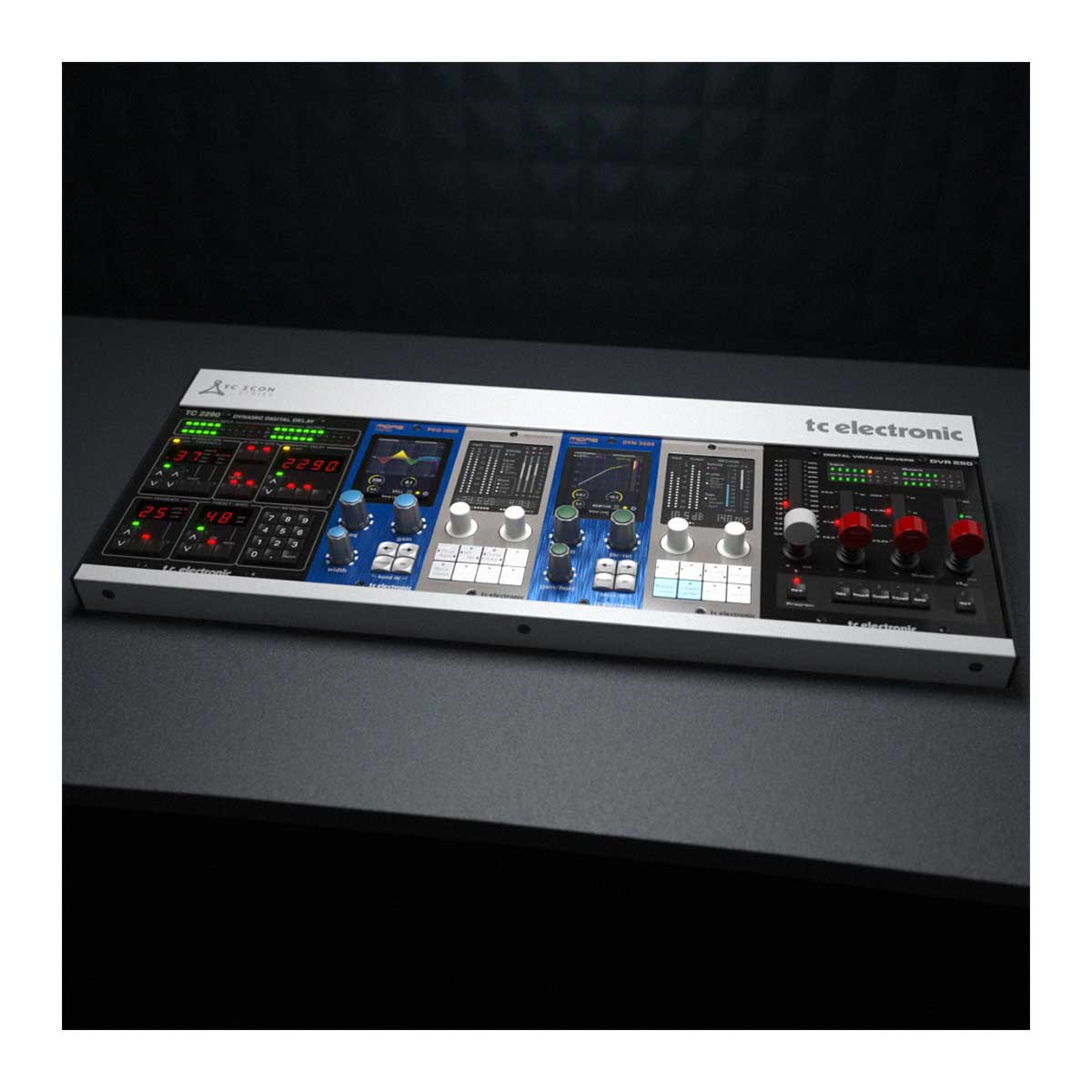 TC Icon Dock Docking Station for Connecting Your TC Electronic Icon Series Controllers with Integrated USB Hub and Power Supply