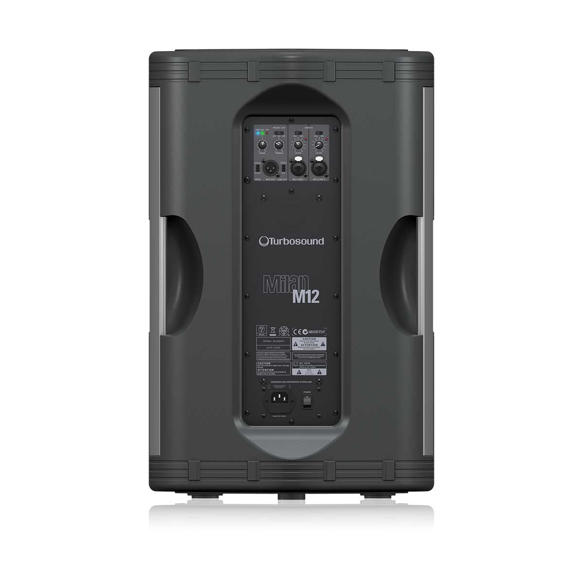 Turbosound Milan M12 1100 Watt 2 Way 12" Full Range Powered Loudspeaker