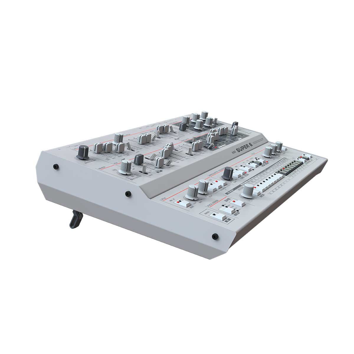 UDO Super 6 12 Voice Analog Hybrid Desktop Synthesizer