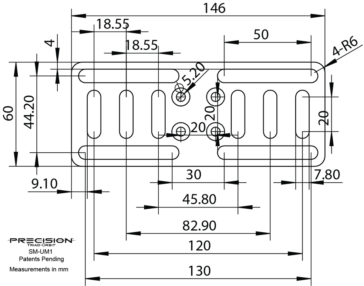 Triad-Orbit The Precision SM-UM1 Speaker Mount