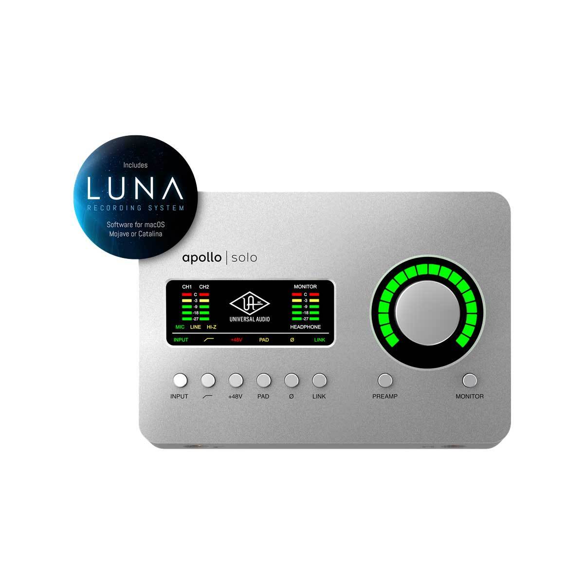 Universal Audio Apollo Solo Thunderbolt 3 Heritage Edition