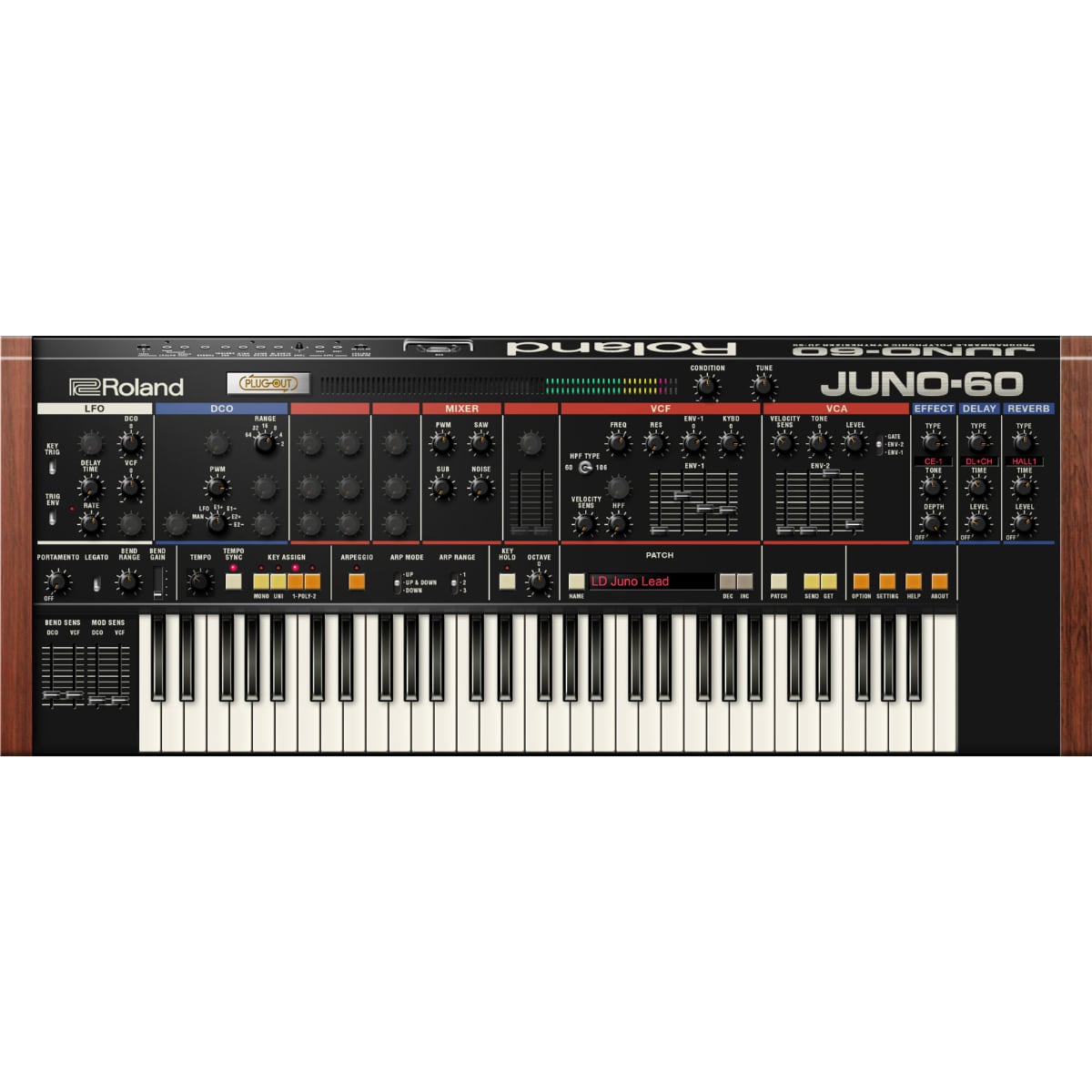 Roland Cloud JUNO-60 Key Lifetime Key for the JUNO-60 (software)
