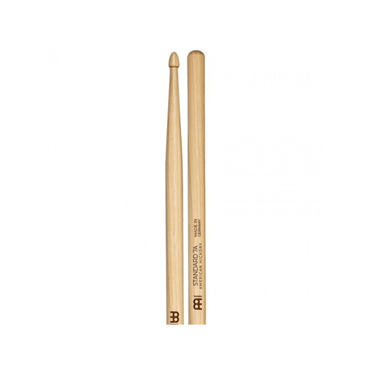 Meinl Stick and Brush | Standard 7A Wood Tip Drum Sticks