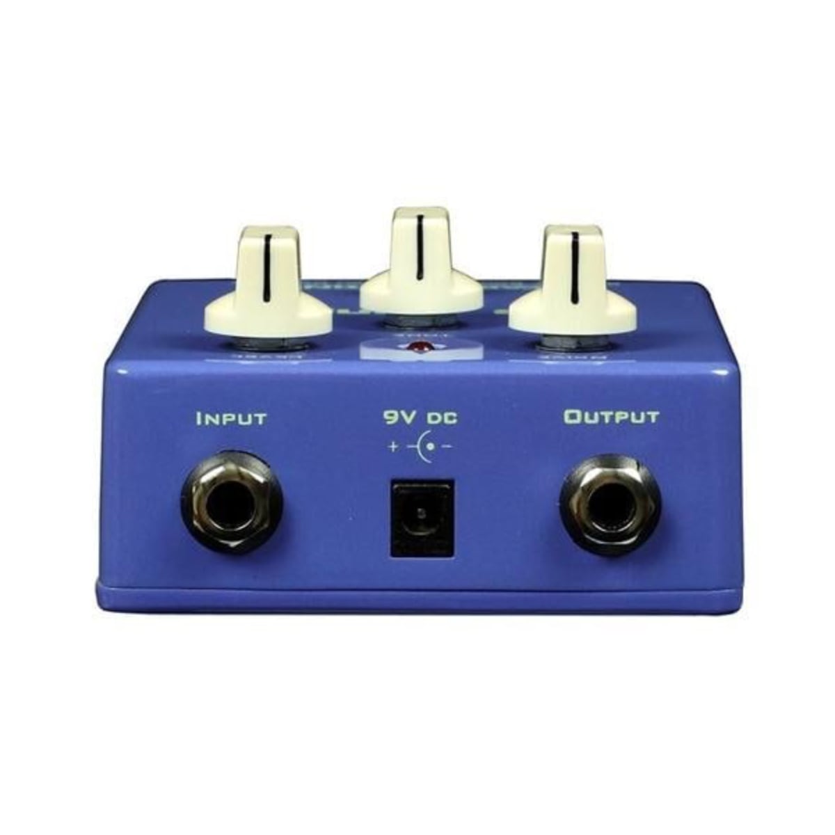 Carl Martin Blue Ranger Distortion & Overdrive Pedal Rear View