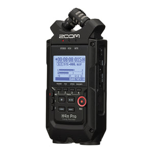 Zoom H4n Pro Handy Recorde Front Angle
