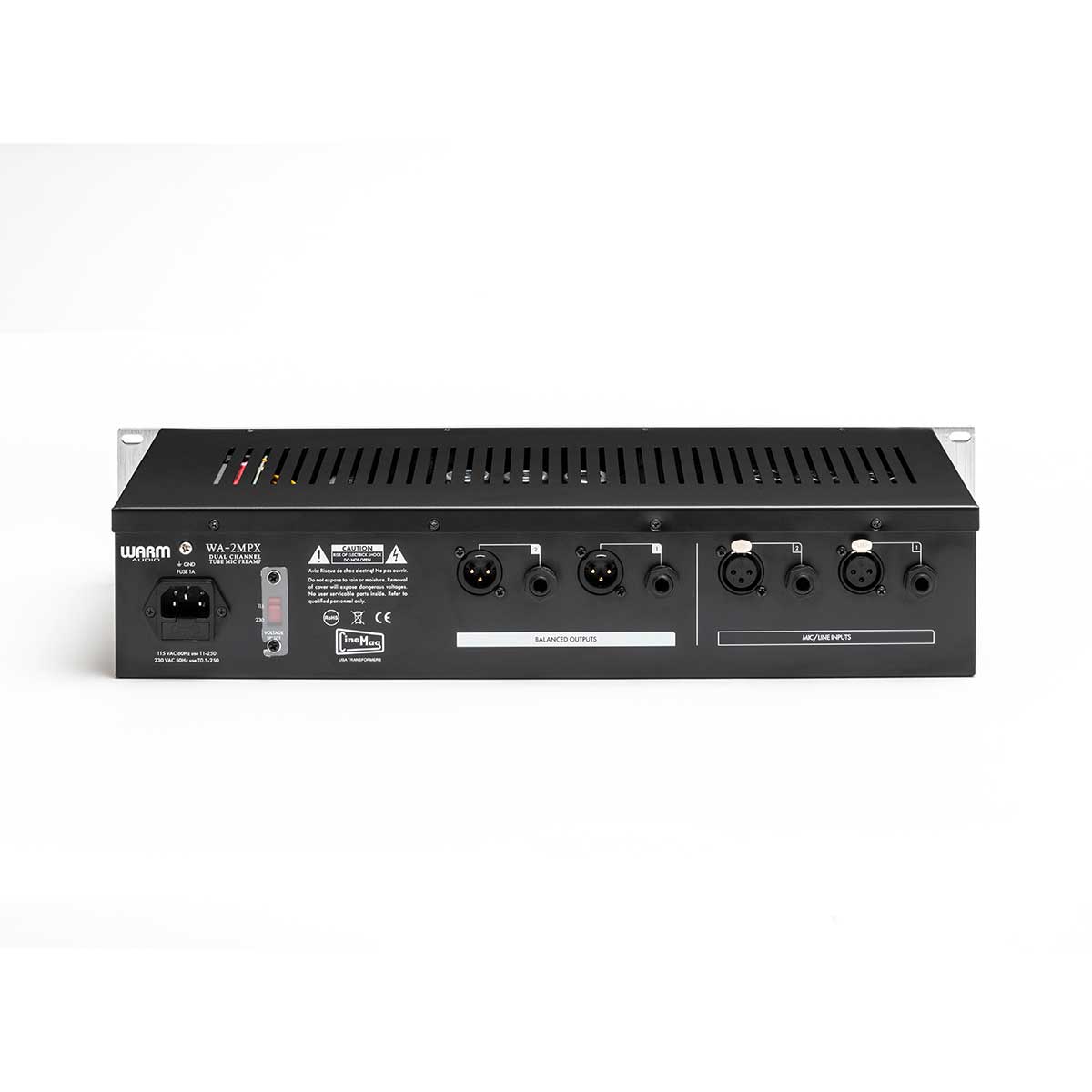 Warm Audio 2MPX Dual Channel Tube Mic Preamp