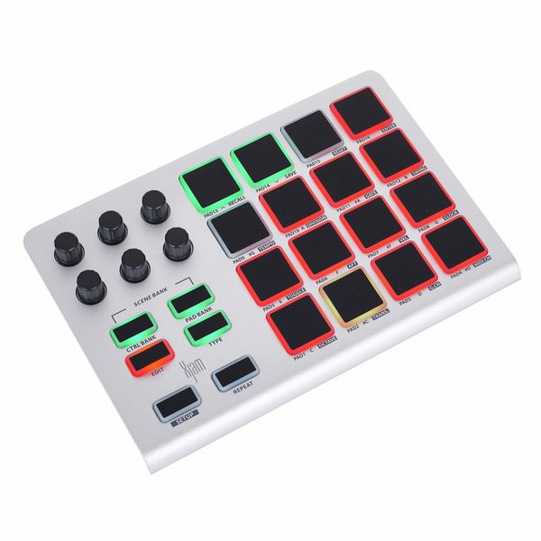 ESI Xjam 4x4 Pad Midi Controller Sounds Easy