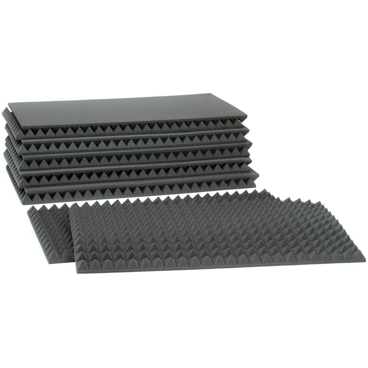 Acoustic Panels - Auralex 2” Studiofoam Pyramids 2ft X 4ft Panels (12Pax)