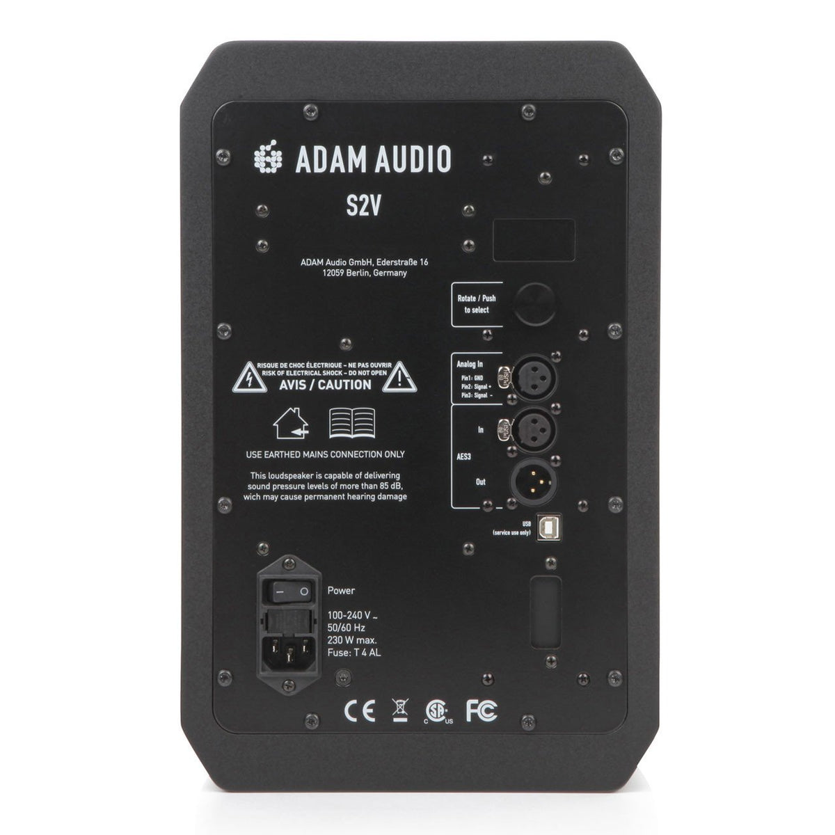 Active Studio Monitors - Adam S2V Active Studio Reference Monitors (Pair)