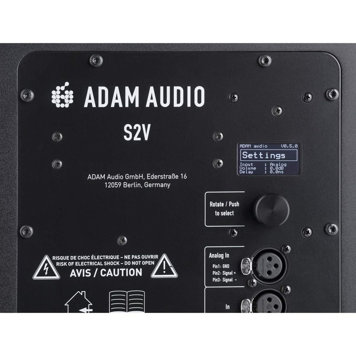 S3h ADAM Audio S3H Active Midfield Studio Reference Monitors - Sounds Easy