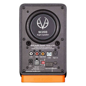 Active Studio Monitors - Eve Audio SC203 Desktop Monitor Speakers (PAIR)
