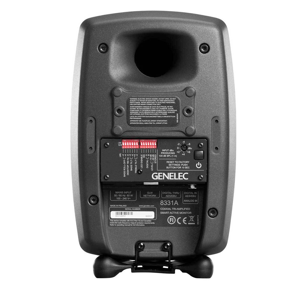 Active Studio Monitors - Genelec 8331 SAM Coaxial Three-Way Studio Monitor SINGLE