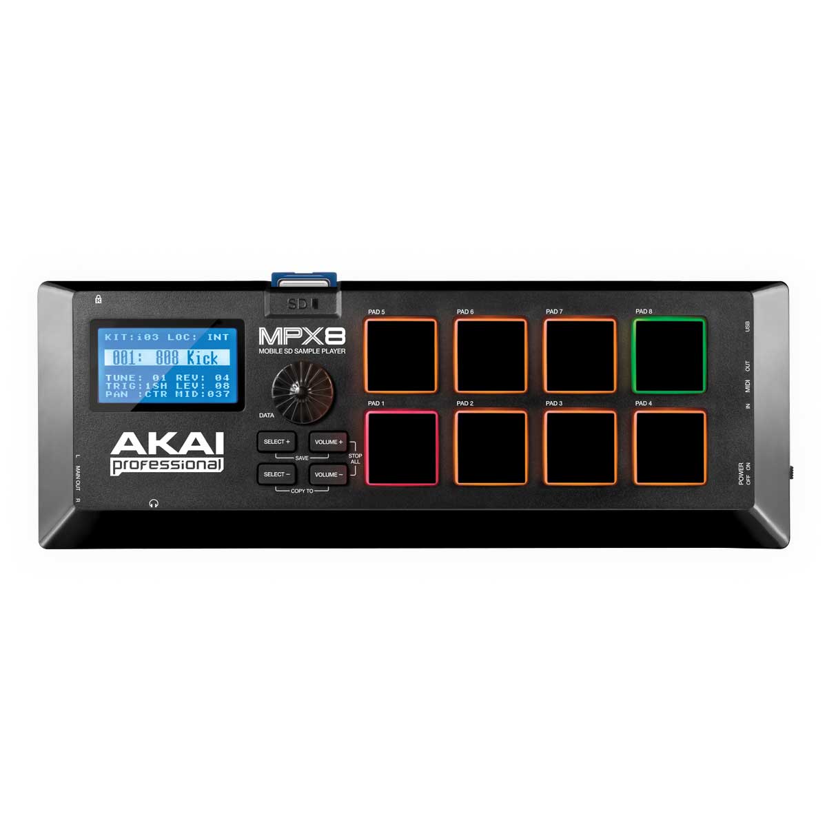 Akai MPX8 Mobile Sampler