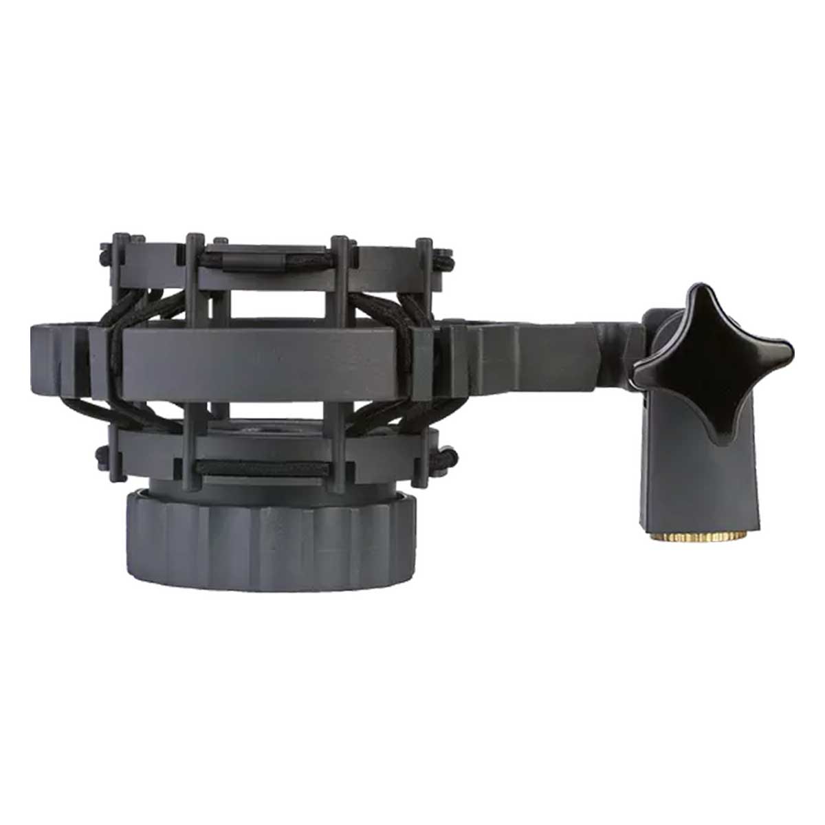 Universal shock mount for microphones with shaft diameters from 19mm to 26mm (3/4" to 1")