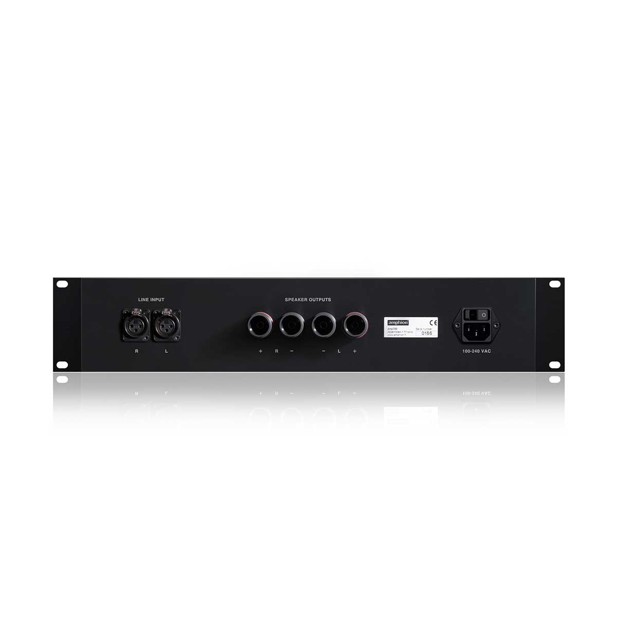 Amphion Amp700 2 x 700W Power Amplifier Amplifier Front