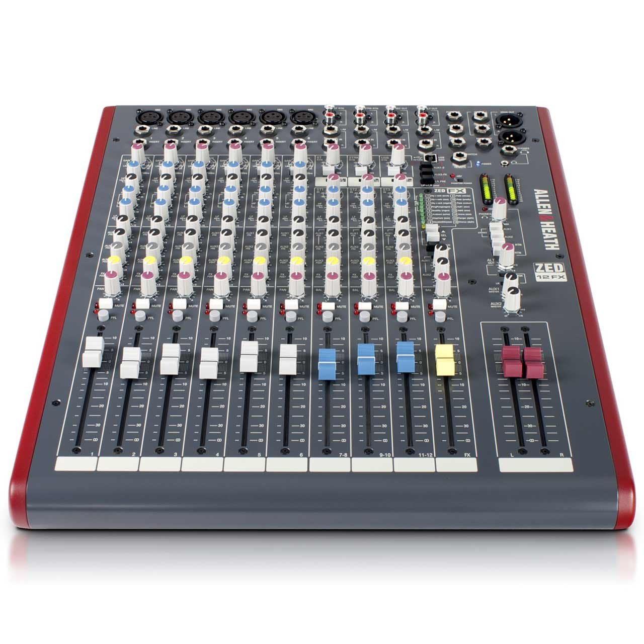 Analog Mixers - Allen & Heath ZED-12FX - Analogue Mixer With USB