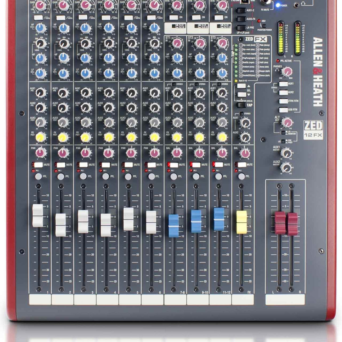 Analog Mixers - Allen & Heath ZED-12FX - Analogue Mixer With USB