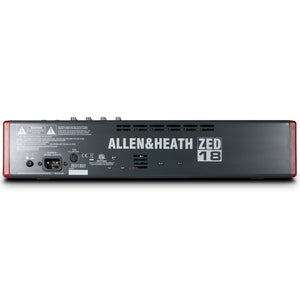 Analog Mixers - Allen & Heath ZED-18 - Analogue Mixer With USB