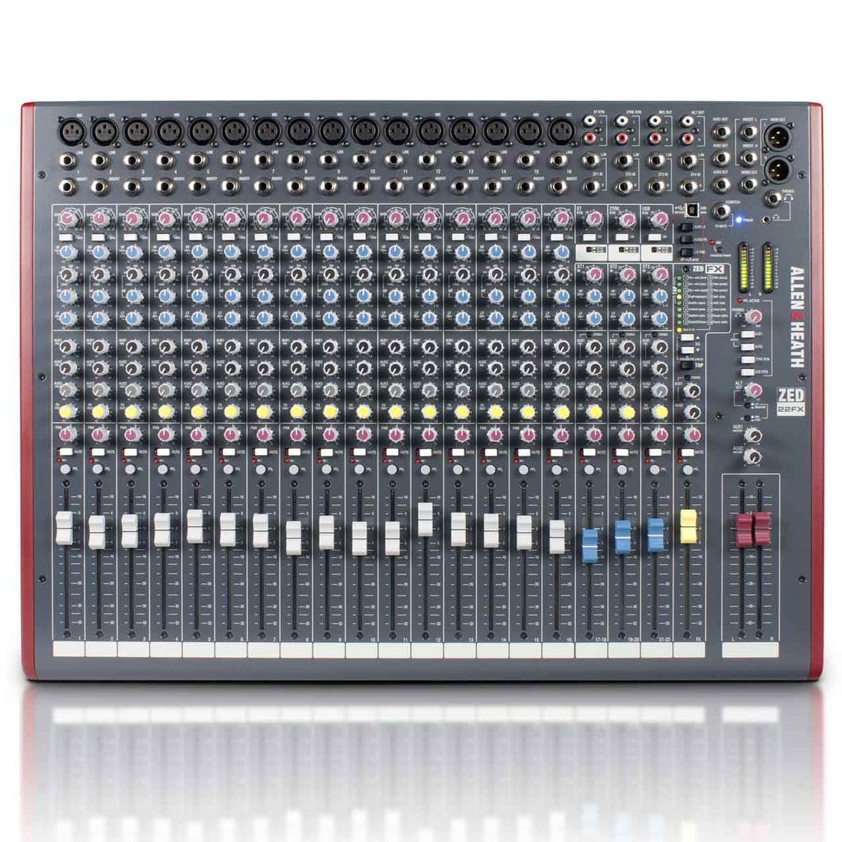 Analog Mixers - Allen & Heath ZED-22FX - Analogue Mixer With USB