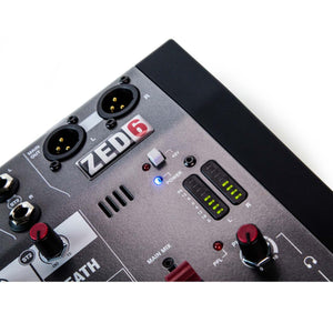 Analog Mixers - Allen & Heath ZED-6 Compact 6 Input Analogue Mixer