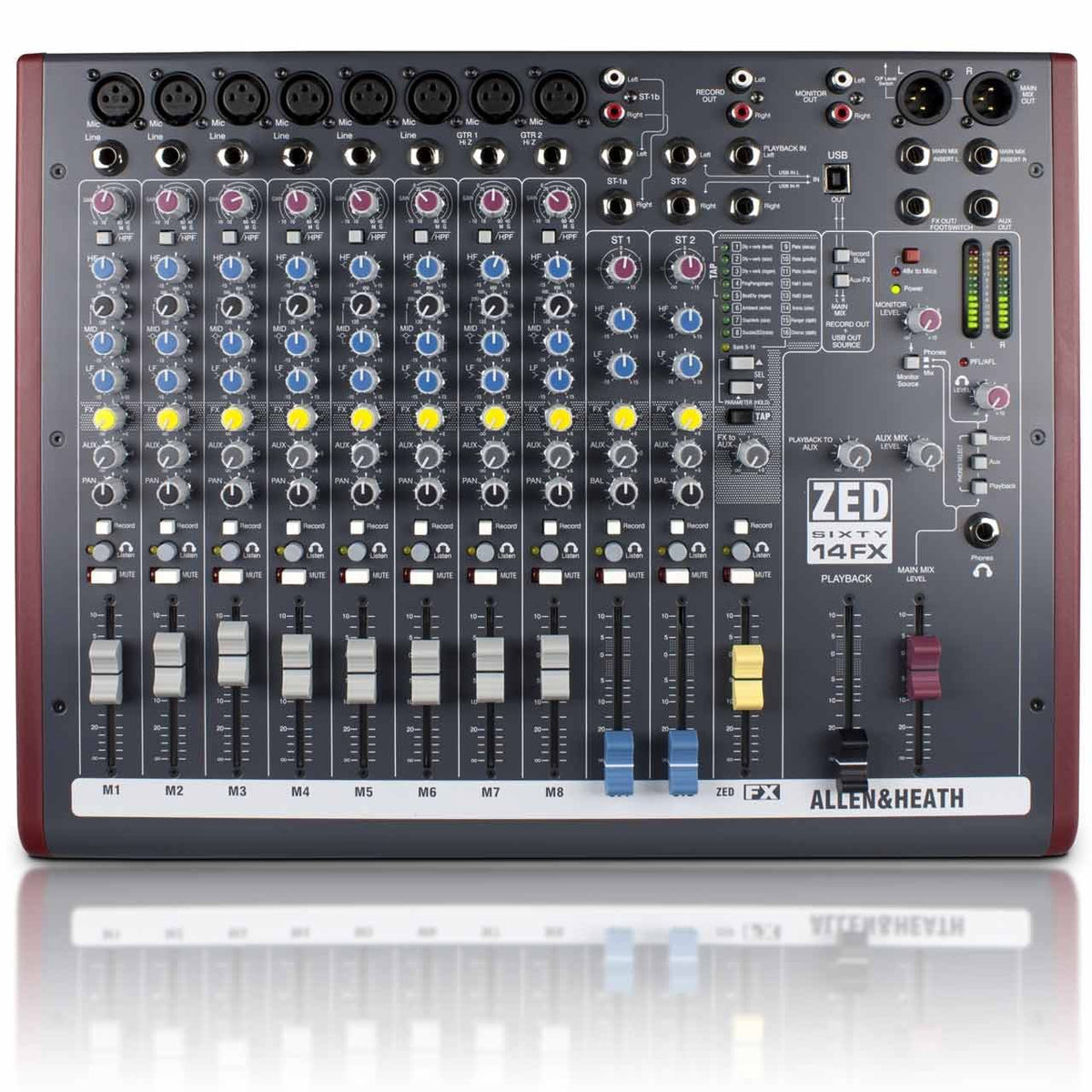 Analog Mixers - Allen & Heath ZED60-14FX - Analogue Mixer