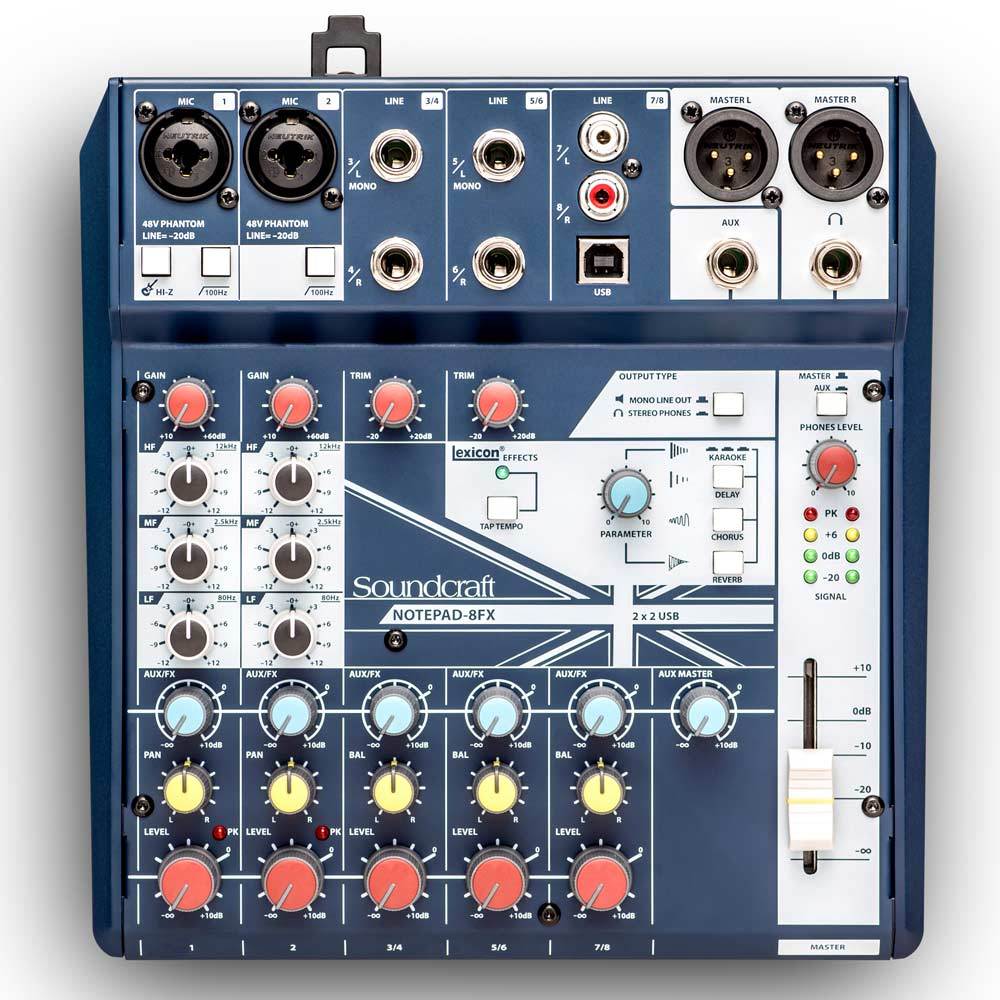 Soundcraft Ui12 12input RemoteControlled Digital Mixer Sounds Easy