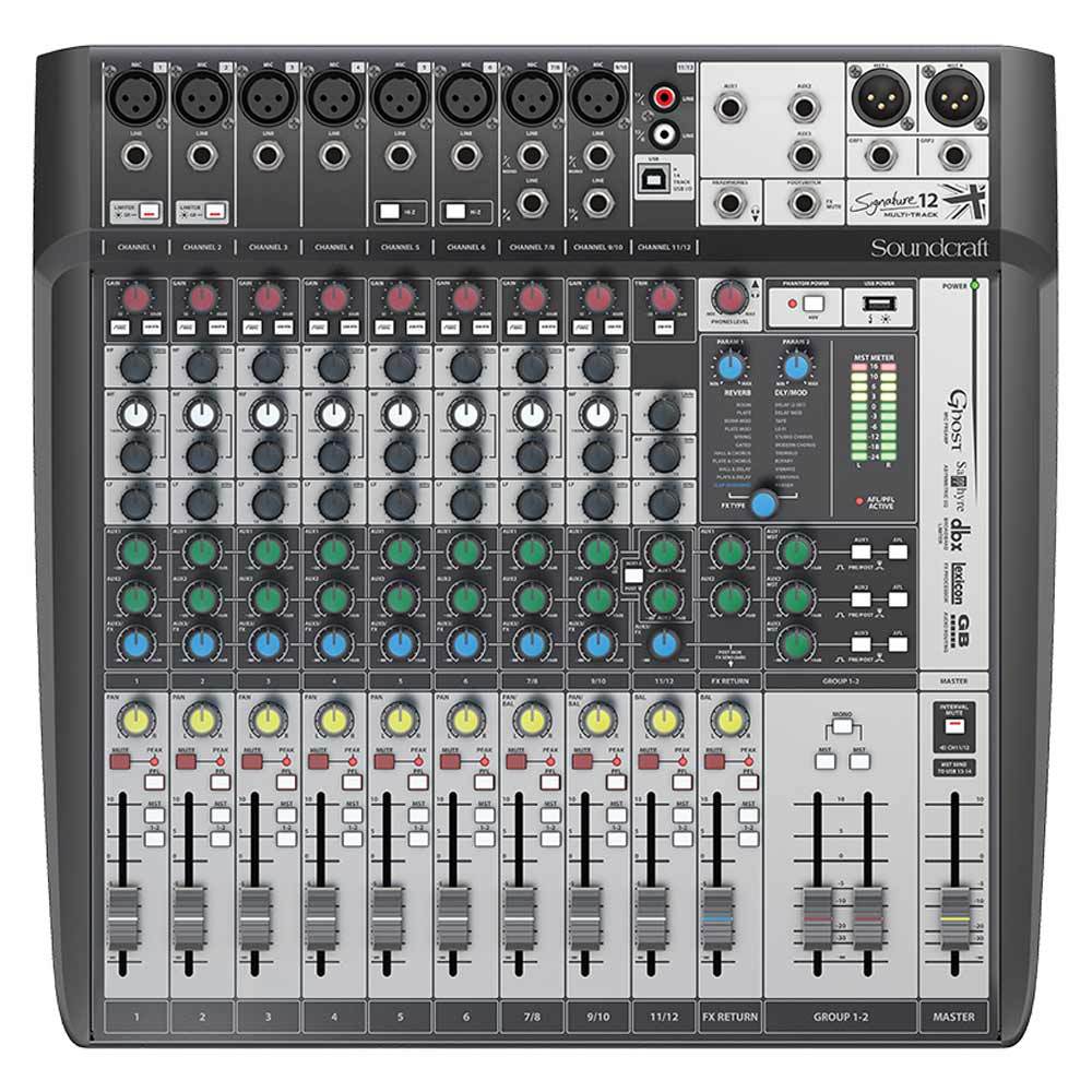 Analog Mixers - Soundcraft Signature 12 MTK Analogue Mixer