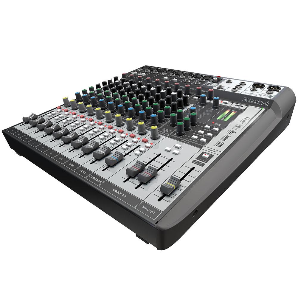 Analog Mixers - Soundcraft Signature 12 MTK Analogue Mixer
