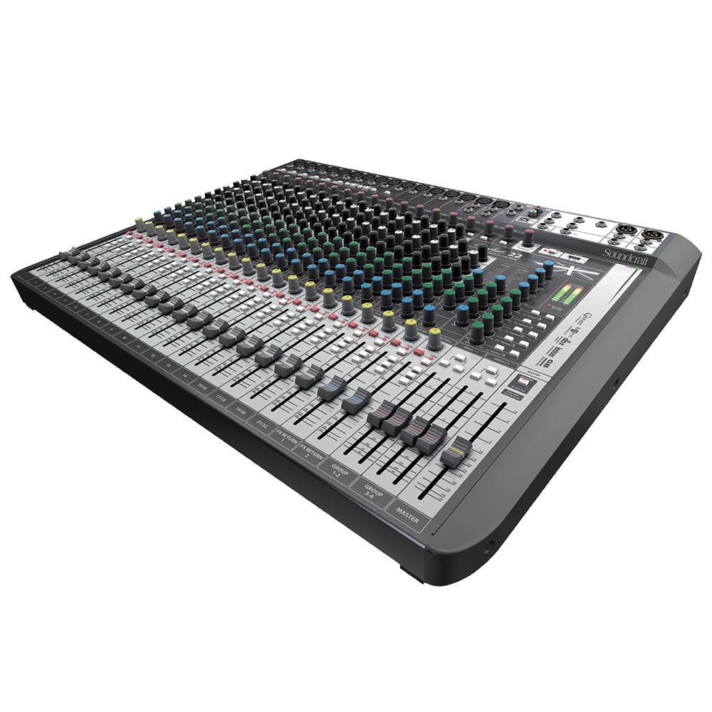 Analog Mixers - Soundcraft Signature 22 MTK Analogue Mixer