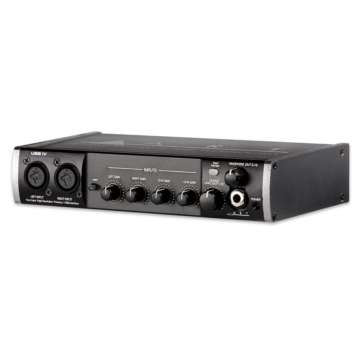 4 Input Audio Interface Rackmount ART USB IV 2in/4out USB Audio Interface - Sounds Easy