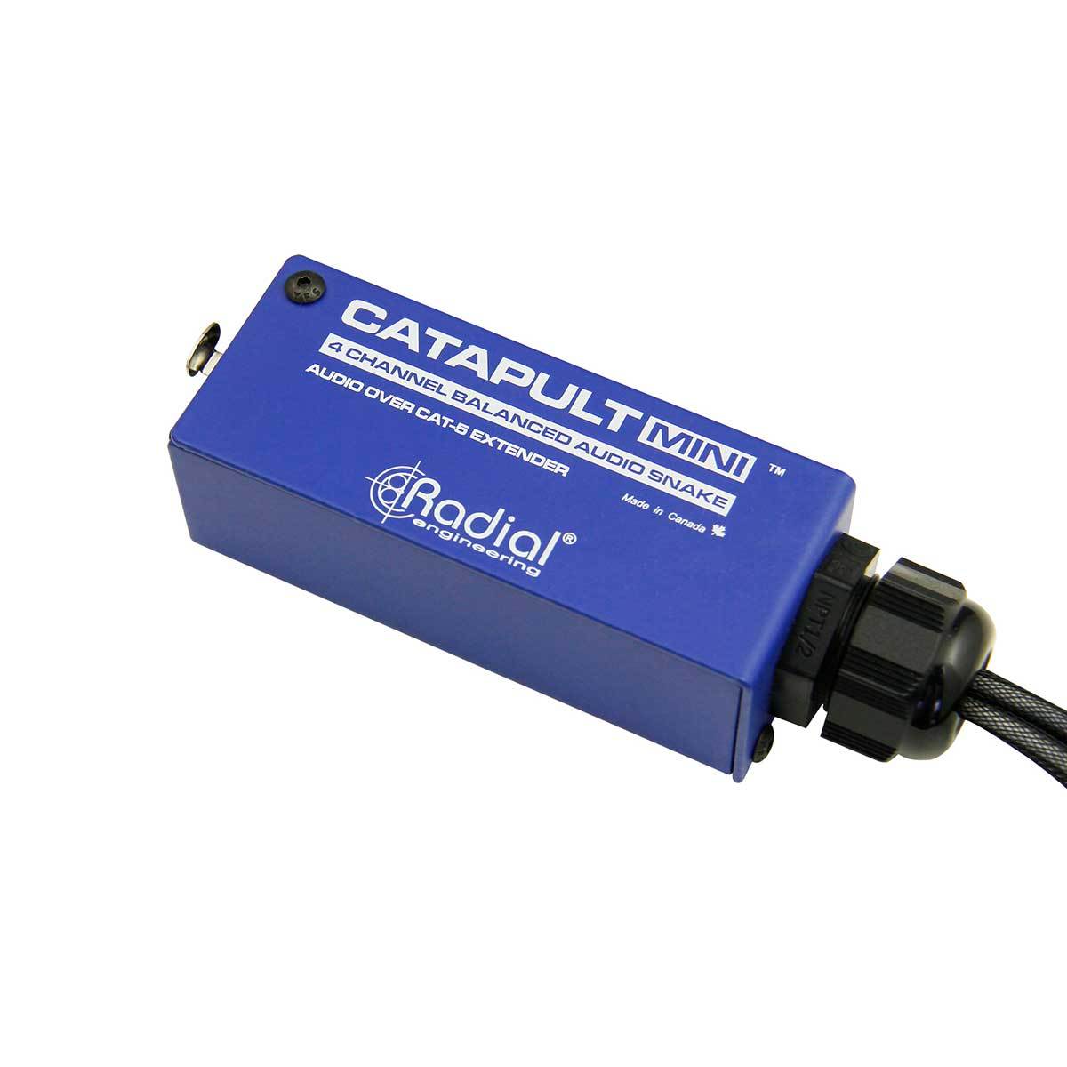 Audio Snake - Radial Engineering Catapult MINI TX 4-Channel Cat 5 Audio Snake Transmitter