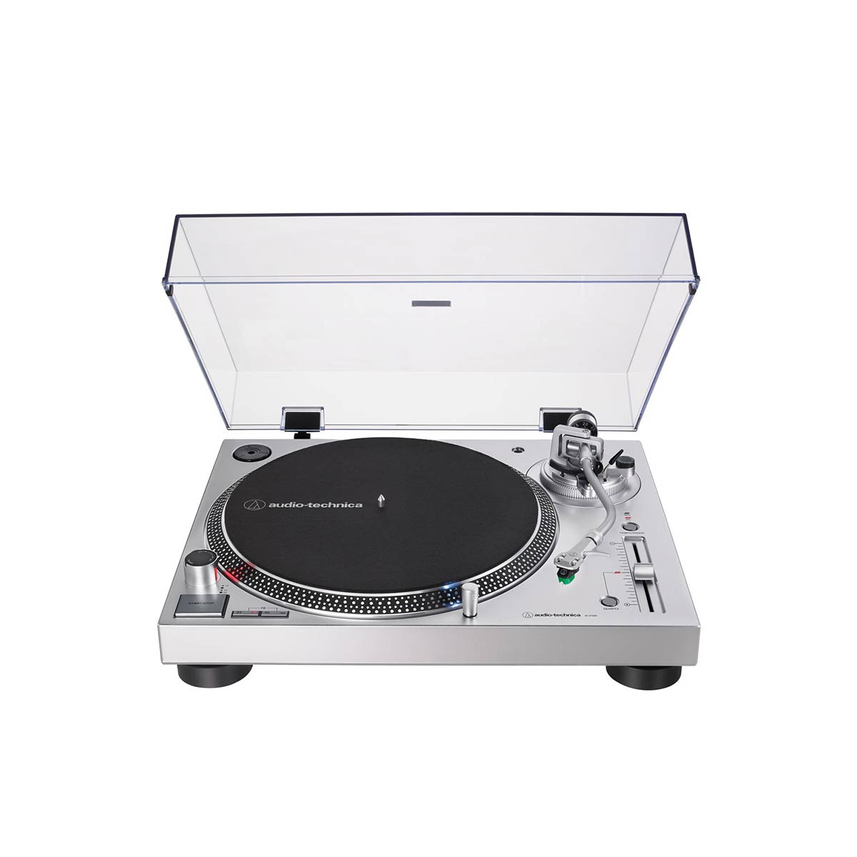 Audio-Technica LP-120X-USB Direct-Drive Turntable (Analog & USB) - Silver