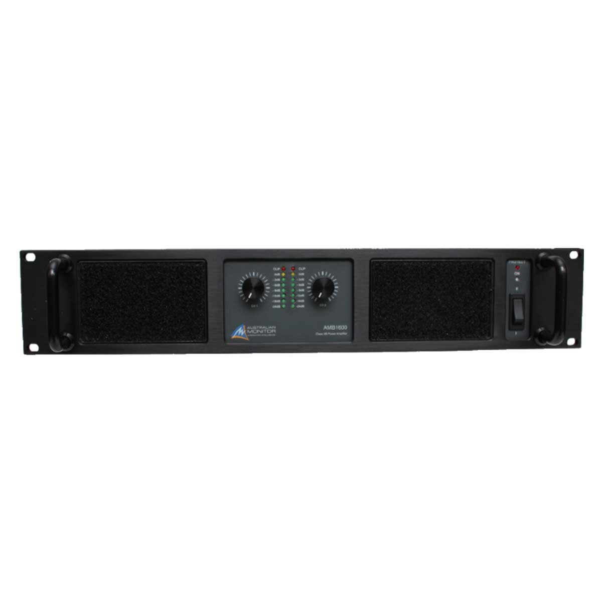 Australian Monitor AMB1600 Power Amp Class Ab 2X800w @4E 2Ru 