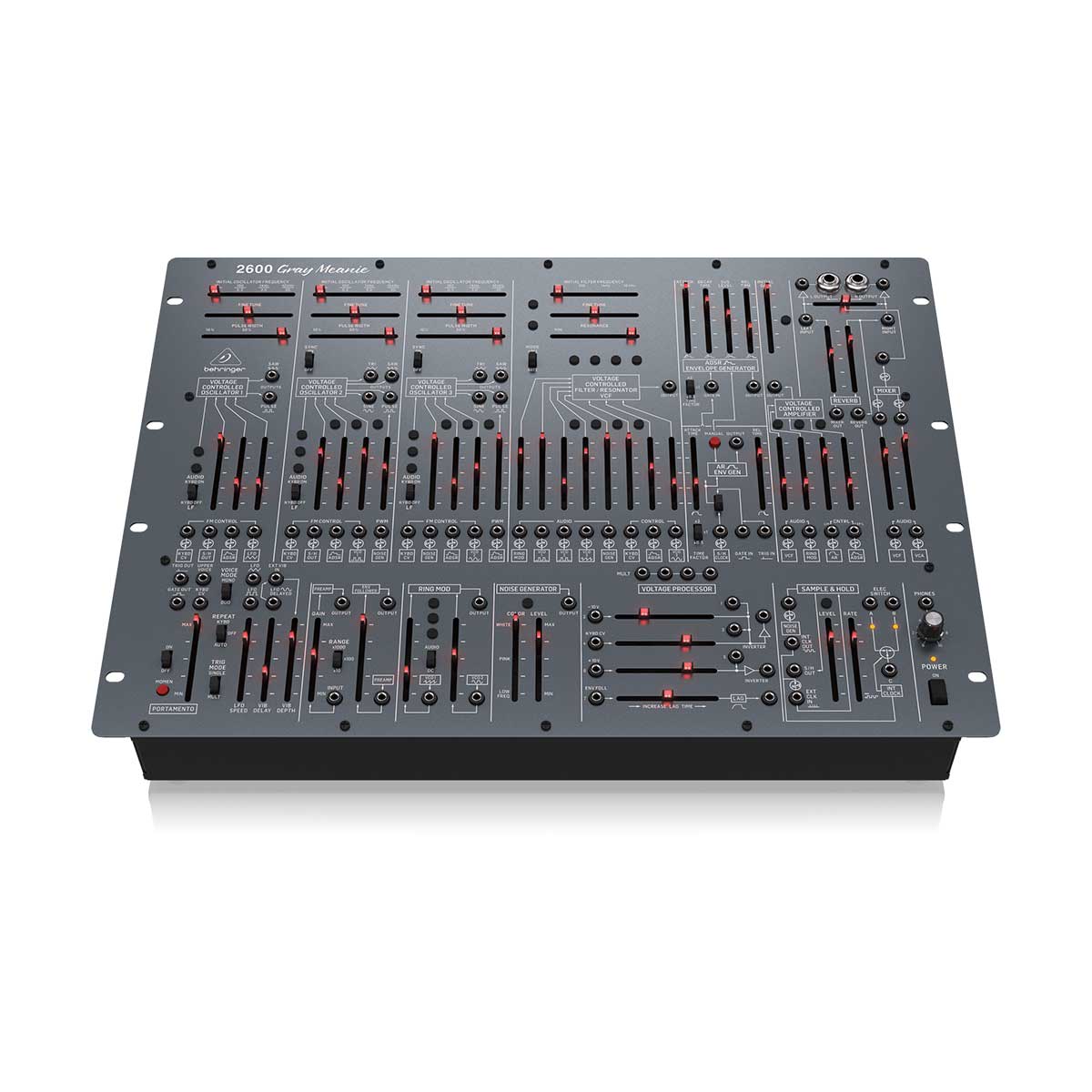 Behringer 2600 Gray Meanie Special Edition Semi-Modular Analog Synthesizer