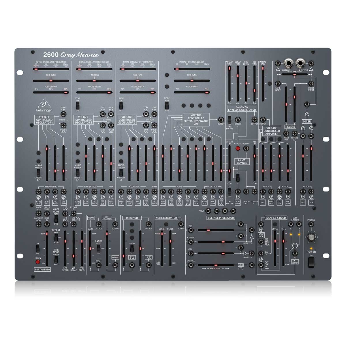 Behringer 2600 Gray Meanie Special Edition Semi-Modular Analog Synthesizer